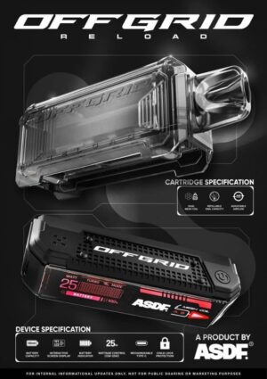 ASDF OFFGRID Reload Starter Kit Unplug VAPETAPE