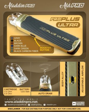 Aladdin Pro Plus Ultra And Cartridge