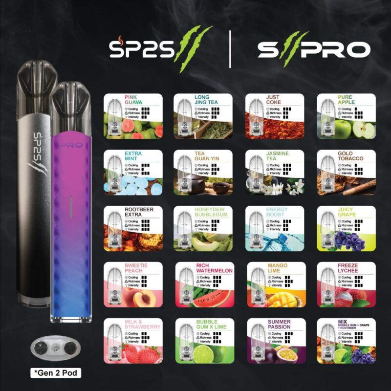 SP2s Pro v2 SP2 Pod - Vape Cloud Store