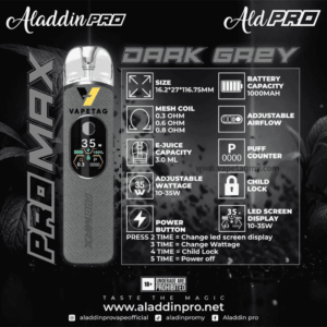 Aladdin Pro Max Pod Kit